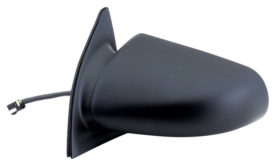 Mirror Passenger Side for Saturn Coupe, Black, Non-Foldaway, Power
