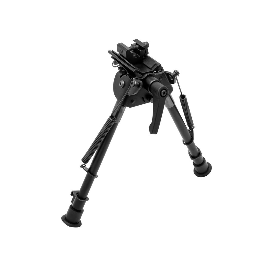 Adjustable TRUGLO TAC-POD Folding Tactical Bipod, Pivoting Base, Tall Height