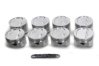 139628 JE Pistons 350 SBC DISH 16CC