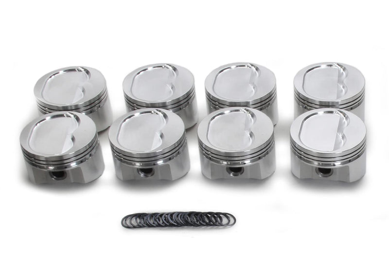 139628 JE Pistons 350 SBC DISH 16CC