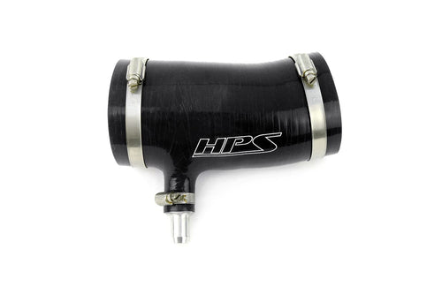 Black Silicone Air Intake Hose Kit HPS Performance Compatible for 2011-2016 Toyota Sienna 2010-2015 Lexus RX350 3.5L V6, 57-2123-BLK