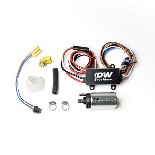 440lph Deatschwerks in-tank brushless fuel pump w/ 9-0905 install kit + C103 Controller (9-441-C103-0905)