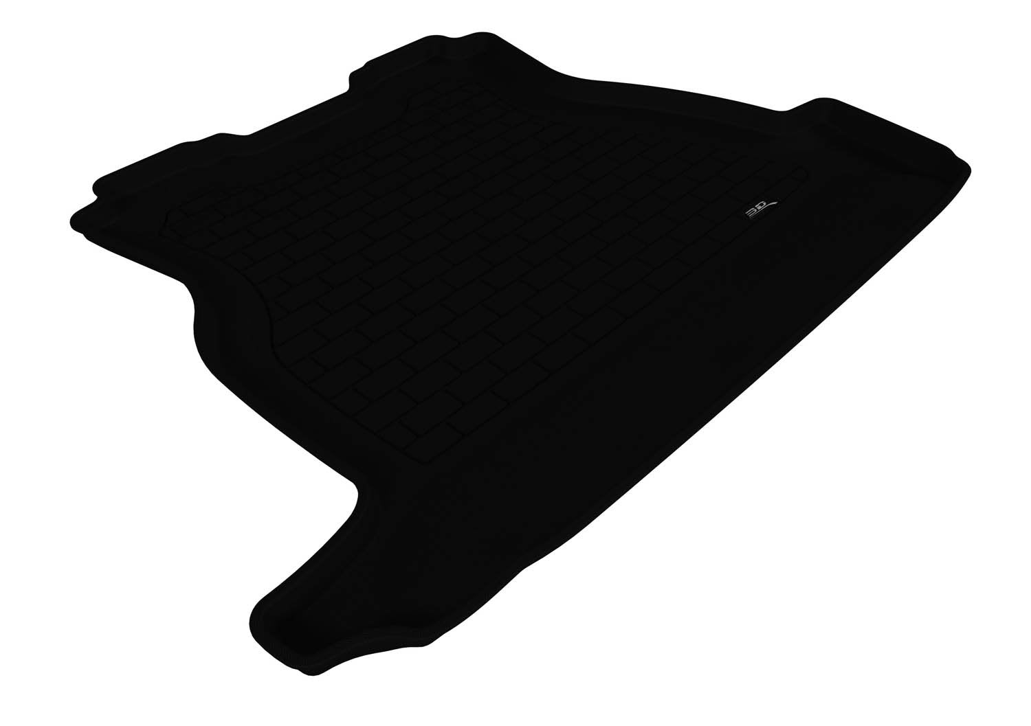 3D MAXpider Custom Fit Cargo All-Weather Floor Mat for Select Buick LaCrosse Models - Kagu Rubber (Black)