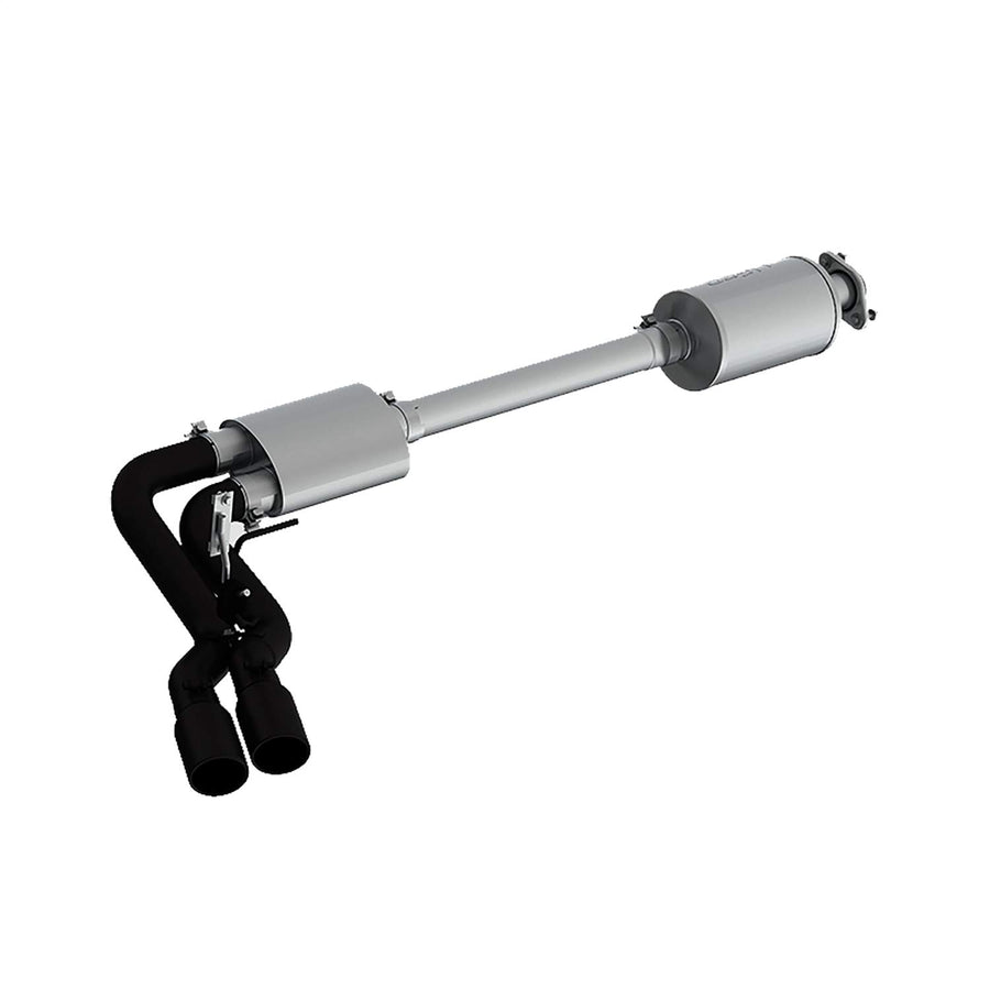MBRP Exhaust System S5262BLK Cat Back (2015 - UP Ford F150 Excluding Reg Cab Short Box 3", Black Coated)