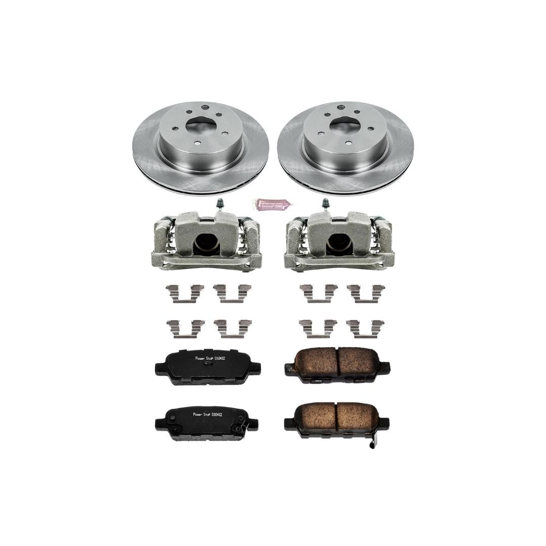Power Stop 1-Click KCOE179 Autospecialty Replacement Brake Kit with Calipers