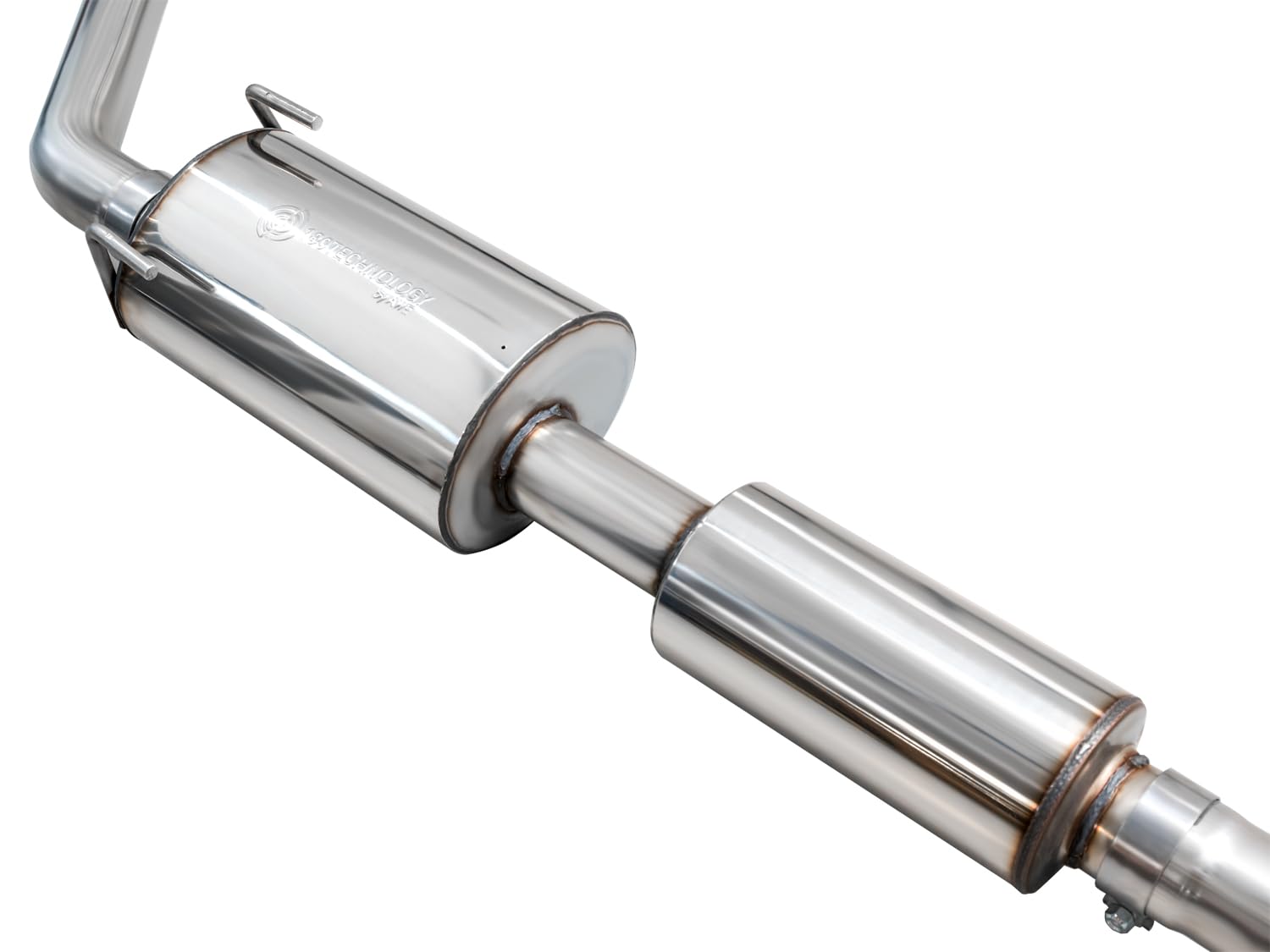 AWE Exhaust 0FG for 4th Gen Toyota Tacoma - Dual Diamond Black Tips