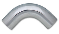 2114 Vibrant Power Tubing, 90 degree elbow, Aluminum, Polished, 0.75 in. Outside Diameter, 1.19 in. Centerline Radius, 4.00 in. Leg Length, each