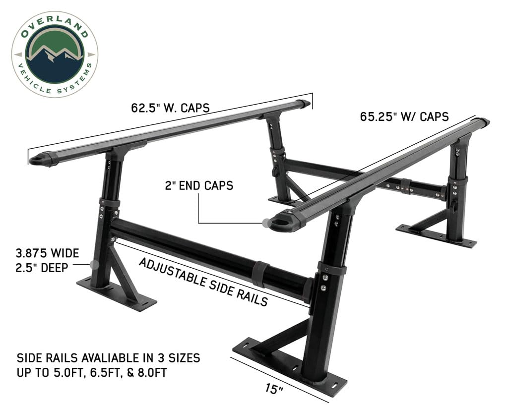 Freedom Rack Overland Vehicle Systems 22040100 Cross Bars
