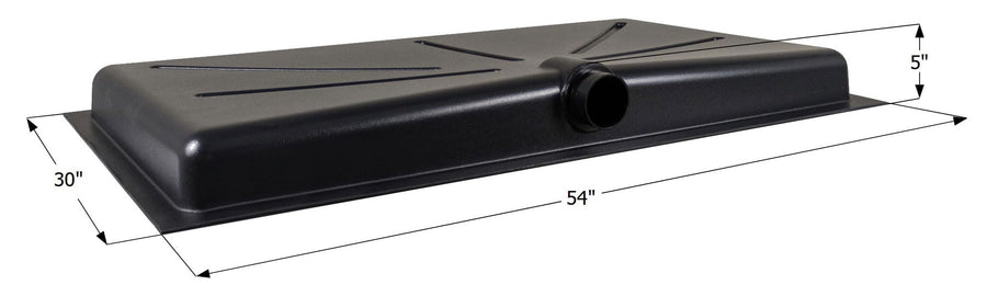 Holding Tank Icon HT497-SD - 24 Gallon, 54" x 30" x 5"