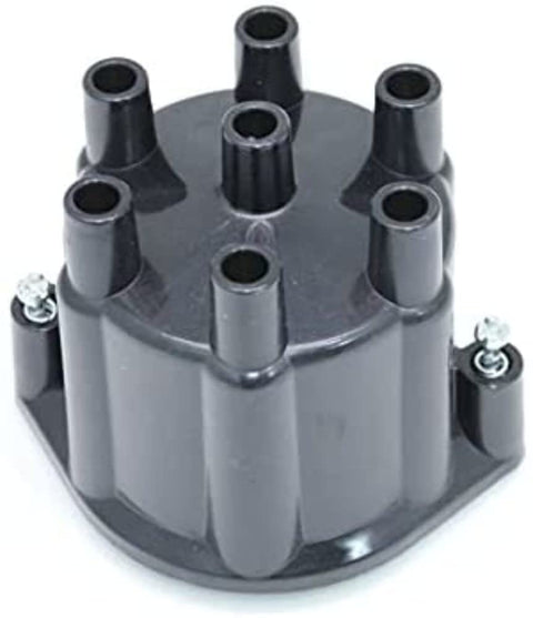 Black Cap Pertronix D656700 for Flame-Thrower Billet Distributor 6 Cylinder Engine