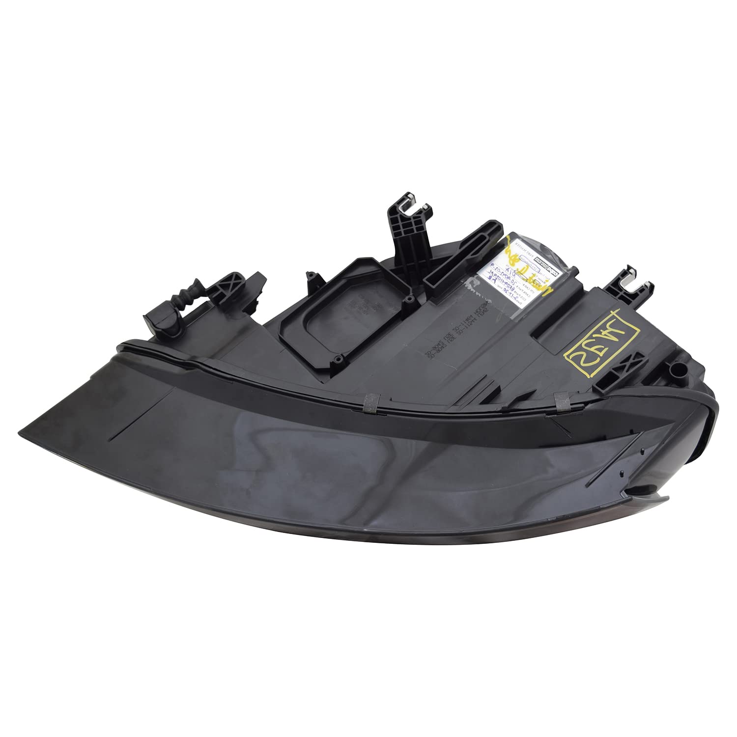 Right TYC Headlight Assembly Compatible with 2009-2012 Audi A4