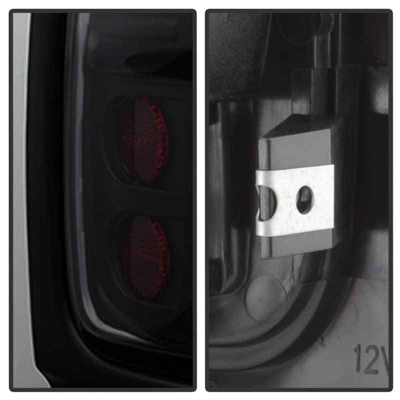 xTune SPYDER (9038860) Dodge Ram 1500 94-01 Tail Lights - Light Bar LED - Black ALT-ON-DRAM94V3-LBLED-BK