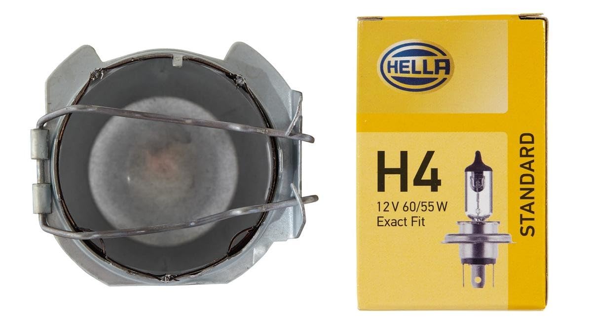 7" H4 Type Hella Single High/Low Beam 002395991 Headlamp