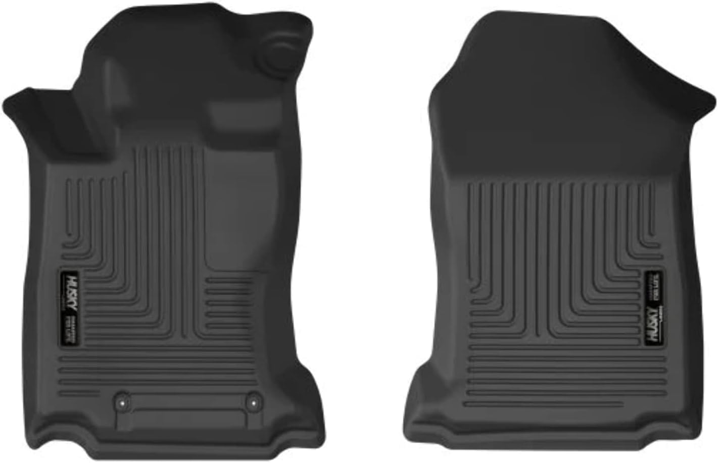 Husky Liners X-act Contour Floor Mats | 2020-2025 Subaru Outback & Legacy Fits | Front Row, 2-pc Black - 54901