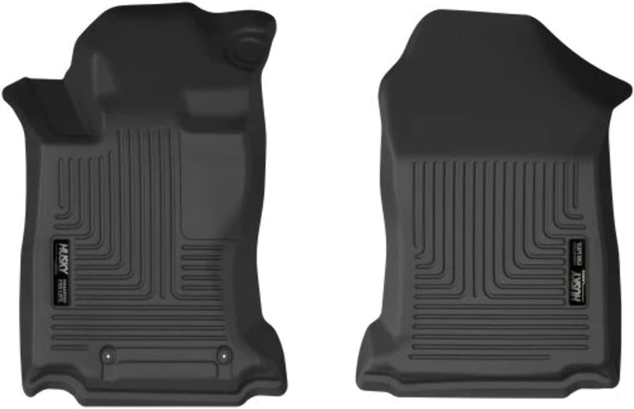Husky Liners X-act Contour Floor Mats | 2020-2025 Subaru Outback & Legacy Fits | Front Row, 2-pc Black - 54901