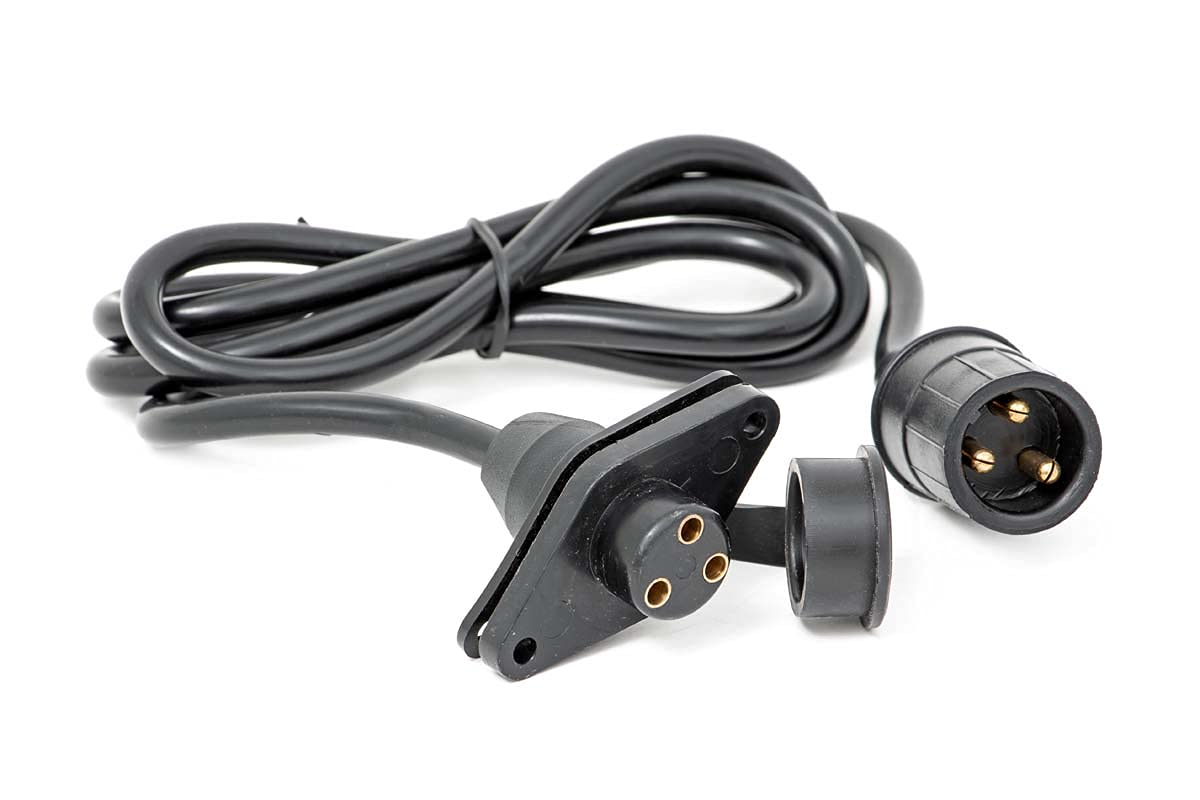 3-Prong Winch Hand Remote Wiring Extension Rough Country | 4 FT - RS130