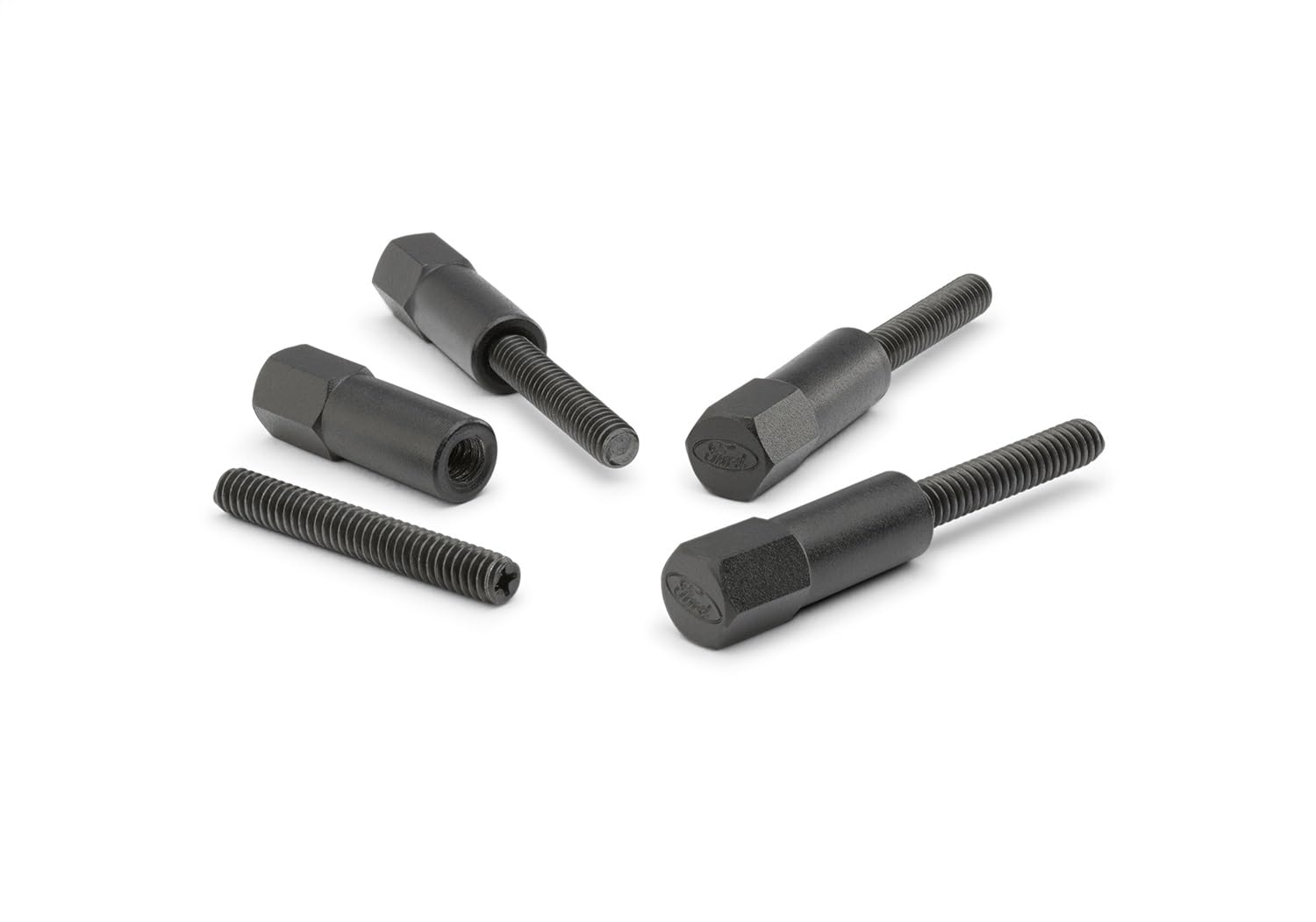 Valve Cove Bolt Kit Ford 4pk Black w/Ford Logo