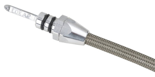 Midnight Series Lokar XTD-3727FM36 Hi-Tech Flexible Braided Stainless Transmission Dipstick, 1 Pack