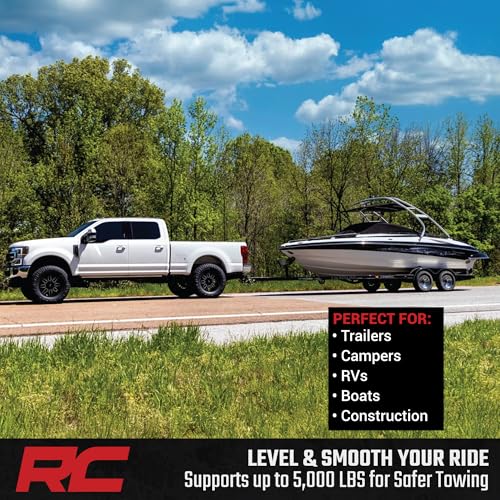 Air Spring Kit Rough Country w/Compressor for 17-22 F-250/F-350 | 3-6" - 10021C