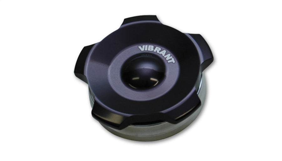 Power Vibrant Performance 11295 Fitting, Weld Bung, Female Threads, 2.75 in. Outside Diameter, 6061 Aluminum, includes Black Anodized Aluminum Thread-On Cap, kit