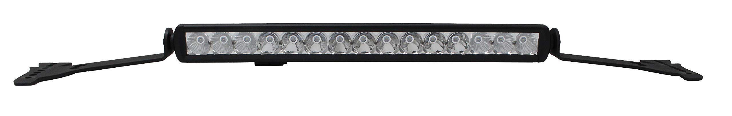Go Rhino Hard Top XE LED Light Mounts for 20" Single Row LED Bar | Mild Steel, Textured Black | 731200T