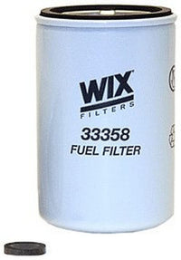 Heavy Duty WIX Filters - 33358 Spin-On Fuel Filter, Pack of 1