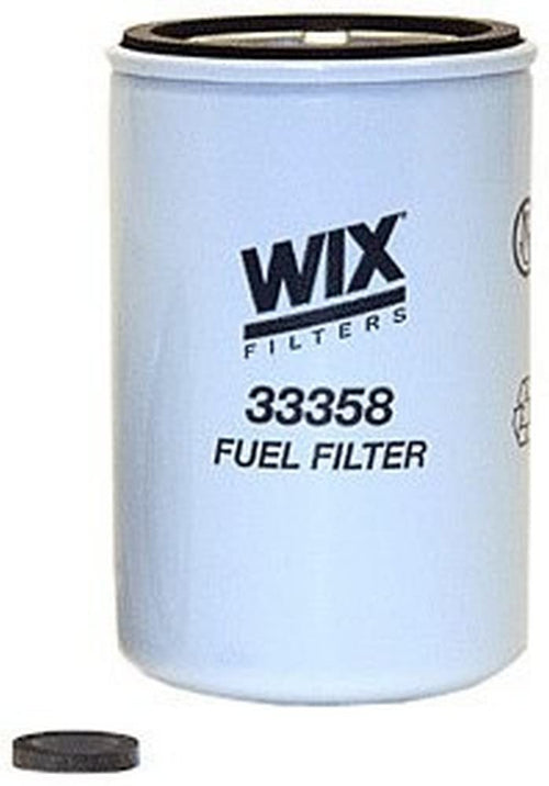 Heavy Duty WIX Filters - 33358 Spin-On Fuel Filter, Pack of 1