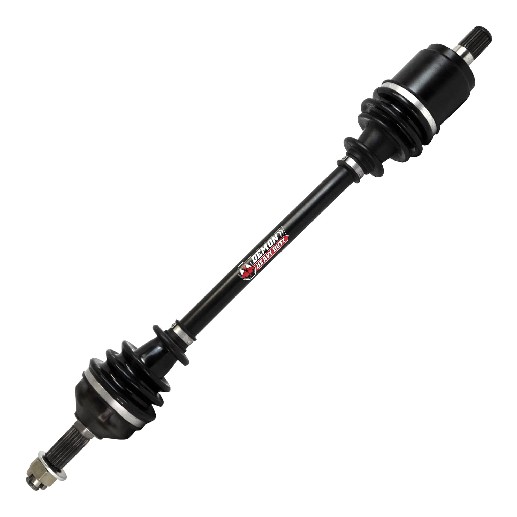Demon Powersports Heavy Duty Front Left/Right Axle for (2008-13) Kawasaki Teryx 750, in Dual Heat Treated High Strength, Wider Angles & Molybdenum Grease Precision OEM: 59266-0037