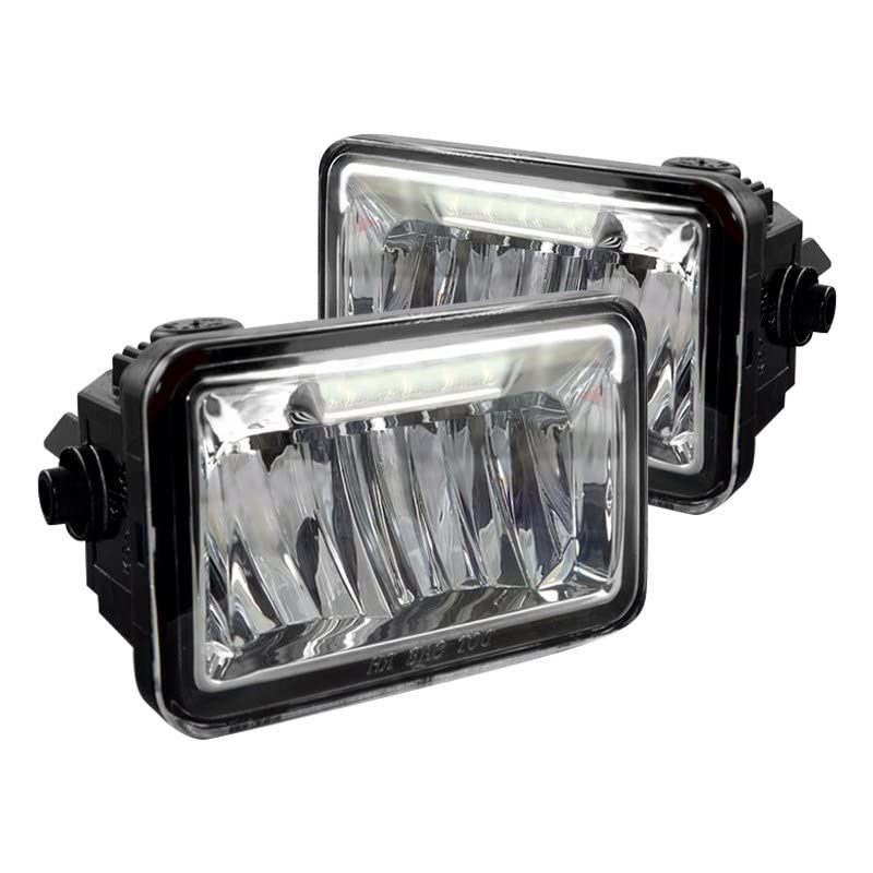 Winjet Driving LED Fog Lights Compatible with Ford [2015 2016 2017 2018 F-150] [2017-2018 F250 F350 F450 Super Duty]