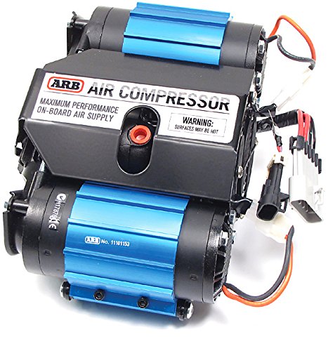 ARB CKMTA12 On-Board '12V' Twin High Performance Air Compressor, Ideal for Air Lockers Locking Differentials, Tire Inflator, Air Horn, Air Tools and Pneumatic Tools.