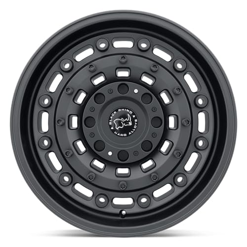 Black Rhino ARSENAL Hard Alloys 16X8 6X130 6 38mm TEXTURED MATTE BLACK - 1680ARS386130M84