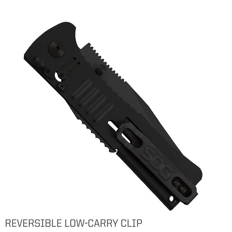 SOG SlimJim Folding Knife Pocket Slim Knife Black