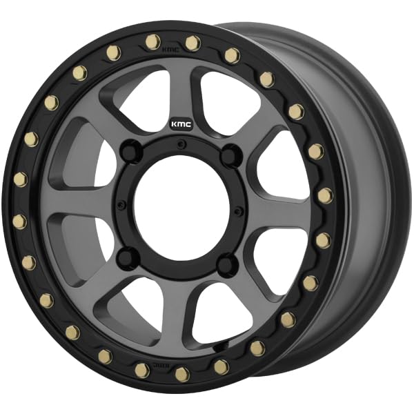 KMC KS234 Powersports 15X6 4X137 S-GRY 38MM - KS23456048438
