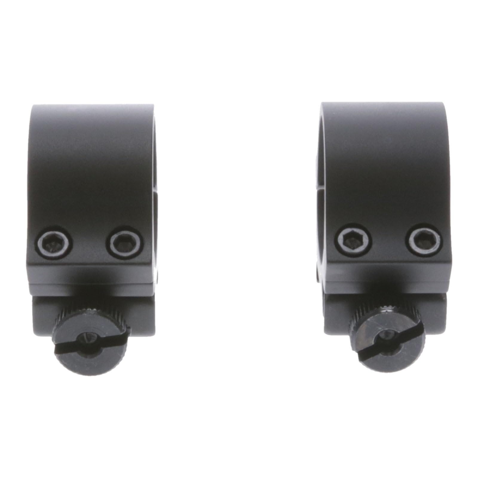 Lightweight TRUGLO Scope Rings | Tactical Hunting Shooting Versatile Durable Aluminum Mounting Accessory for 1" Tube Scope | for Picatinny/Weaver Rails | Medium (4 Screws per Ring)