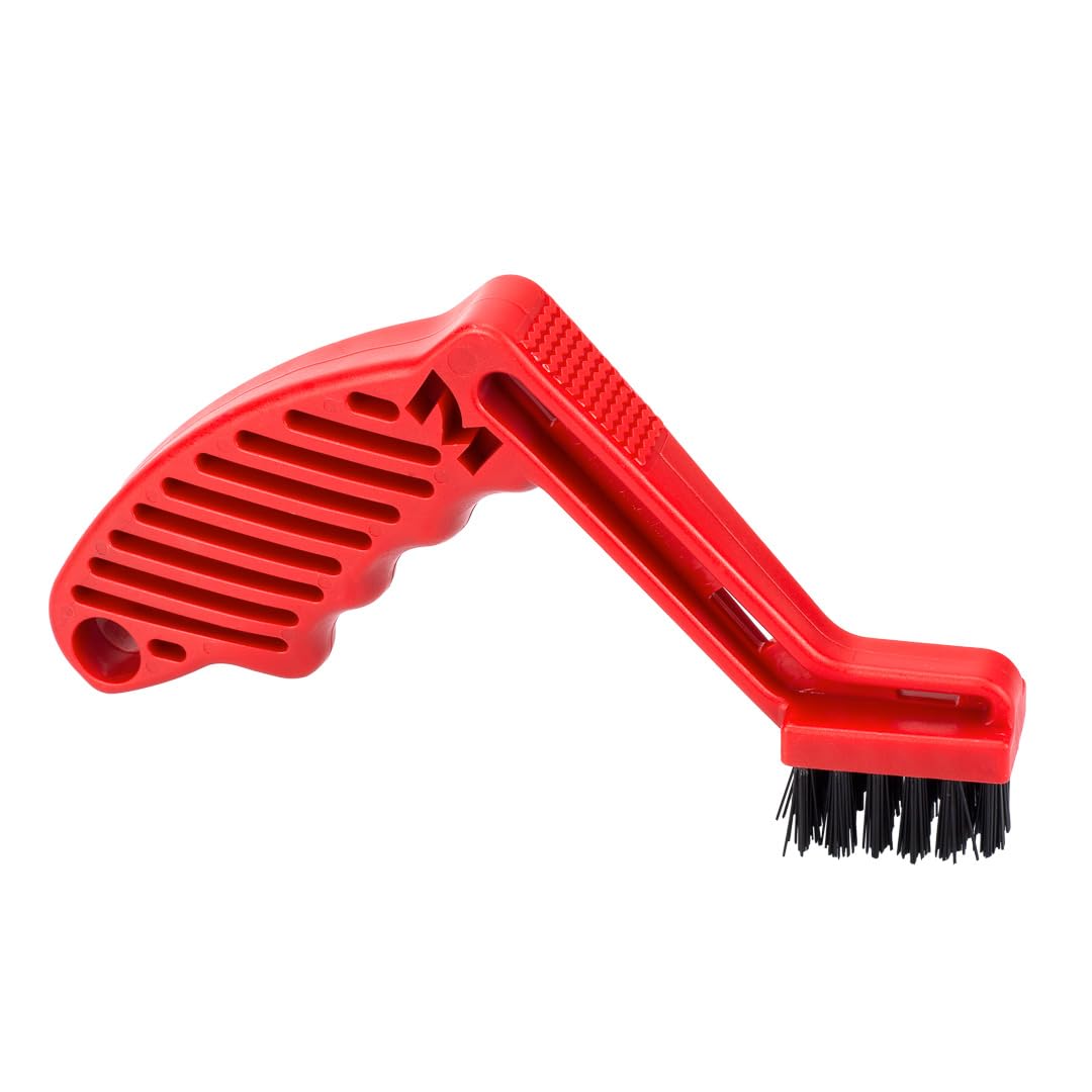 Maxshine Foam Pad Conditioning Brush Car Detailing - Wool Buffing Pad and Polishing Pad Cleaner - Red