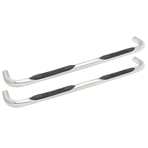 E-Series Westin 23-3550 3 Round Nerf Bars fits 2009-2018 Ram 1500 2019-2024 Ram 1500 Classic Quad Cab Polished Pair