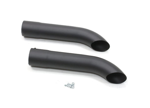 20" Black Coating Hi-Temperature Side Tube Turnout Muffler Patriot (H3812-B)