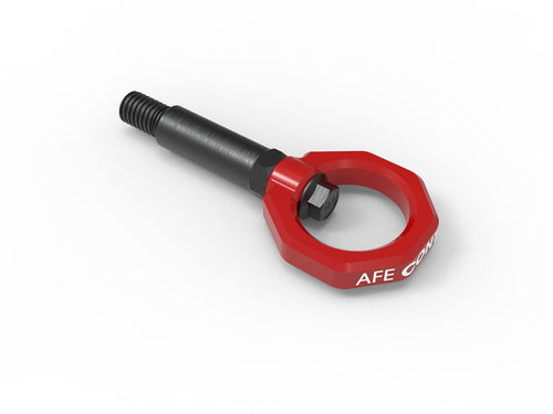 aFe Control 450-502001-R aFe Power Front Tow Hook, Red, for BMW F-Chassis 2/3/4/M