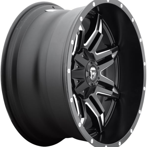 FUEL OFF-ROAD 15X8 LETHAL 5X5.5 3.79-18mm MATTE BLACK MILLED - D56715808537