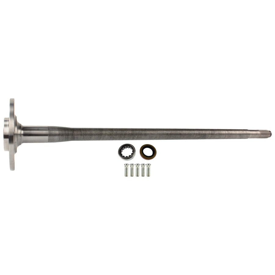 Axle Shaft Assembly EXCel Drive For GM 8.5" (10 Bolt); 33.3125" Overall Length; 5 X 5 Lug Pattern; 28 Spline; Includes Bearing, Seal And Studs