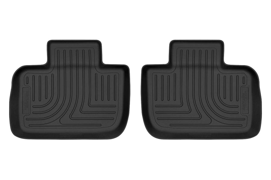 Husky Liners X-act Contour Floor Mats | Fits Chrysler 300 AWD, RWD 2011-2023, Dodge Charger AWD, RWD 2011-2023 | 2nd Row, 1-pc Black - 55381