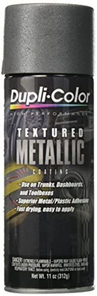 Charcoal Dupli-Color Textured Metallic Spray 11 Oz. Aerosol - Lot of 6