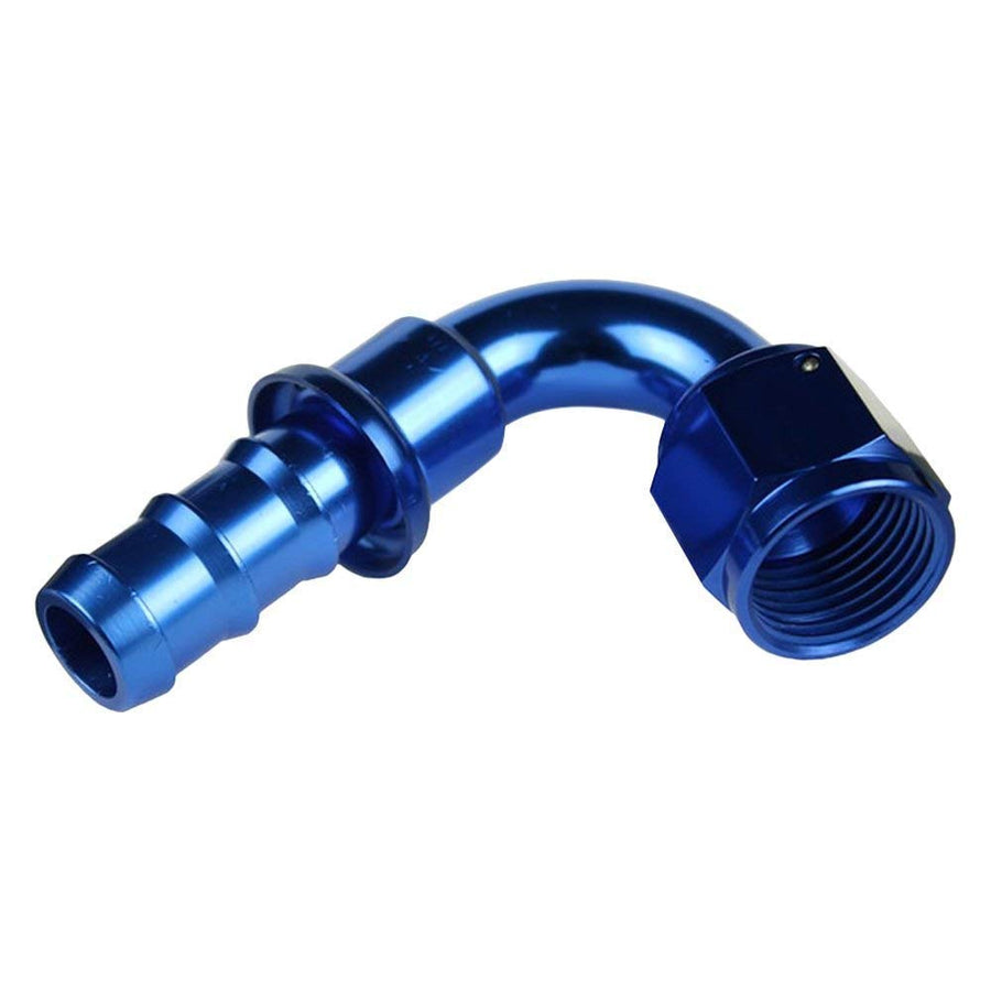 Hose End Push Lock Redhorse Performance 2120-10-1 (Blue), 1 Pack