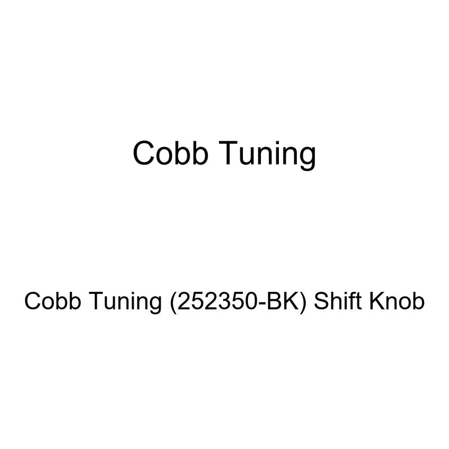 Shift Knob Cobb Tuning (252350-BK