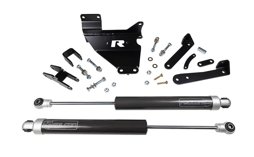 Dual Steering Stabilizer ReadyLIFT 77-13210 with Falcon For Dodge/Ram 2500/3500 RWD, 4WD