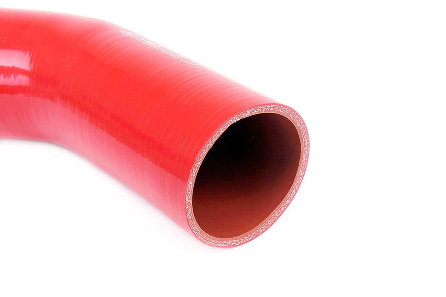 4-ply HPS Red Reinforced Silicone Intercooler Hose Kit 57-2003-RED