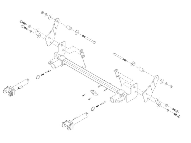 521455-5 Roadmaster Inc Basepate for Jeep Wrangler