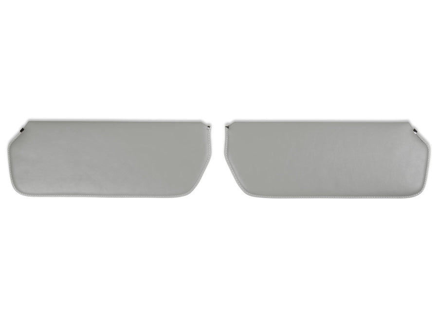 05-343 Brothers Trucks Sunvisors Foam Backed Vinyl - Grey - Pair