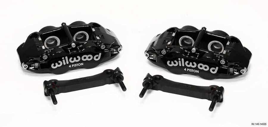 Rear Caliper & Bracket Kit FNSL4R - Black