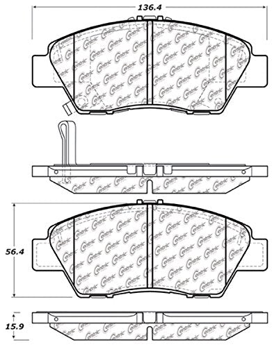 Sport Brake Pads StopTech 309.13940 with Shims and Hardware
